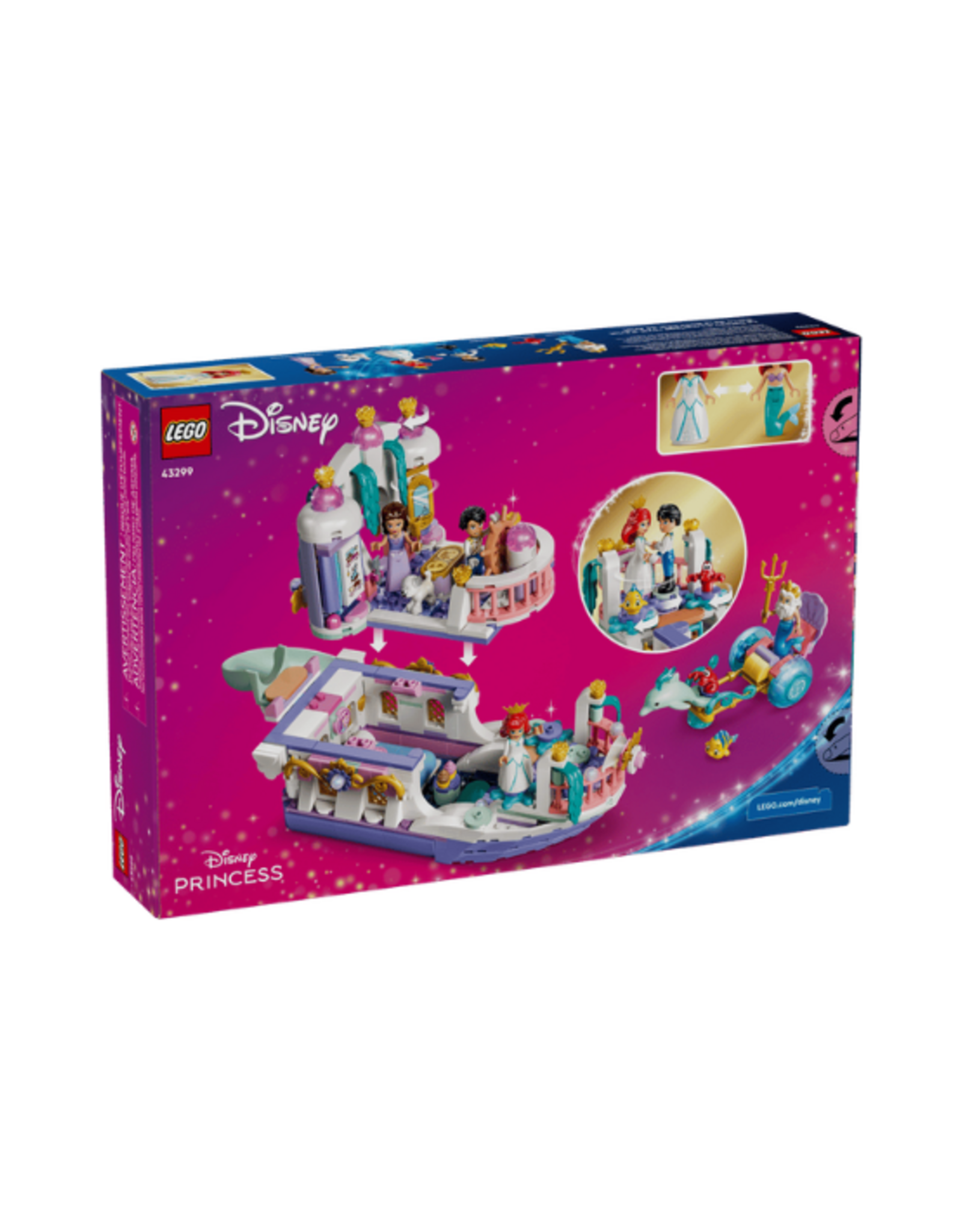Lego Lego - Disney - 43299 - Ariel's Royal Wedding Boat