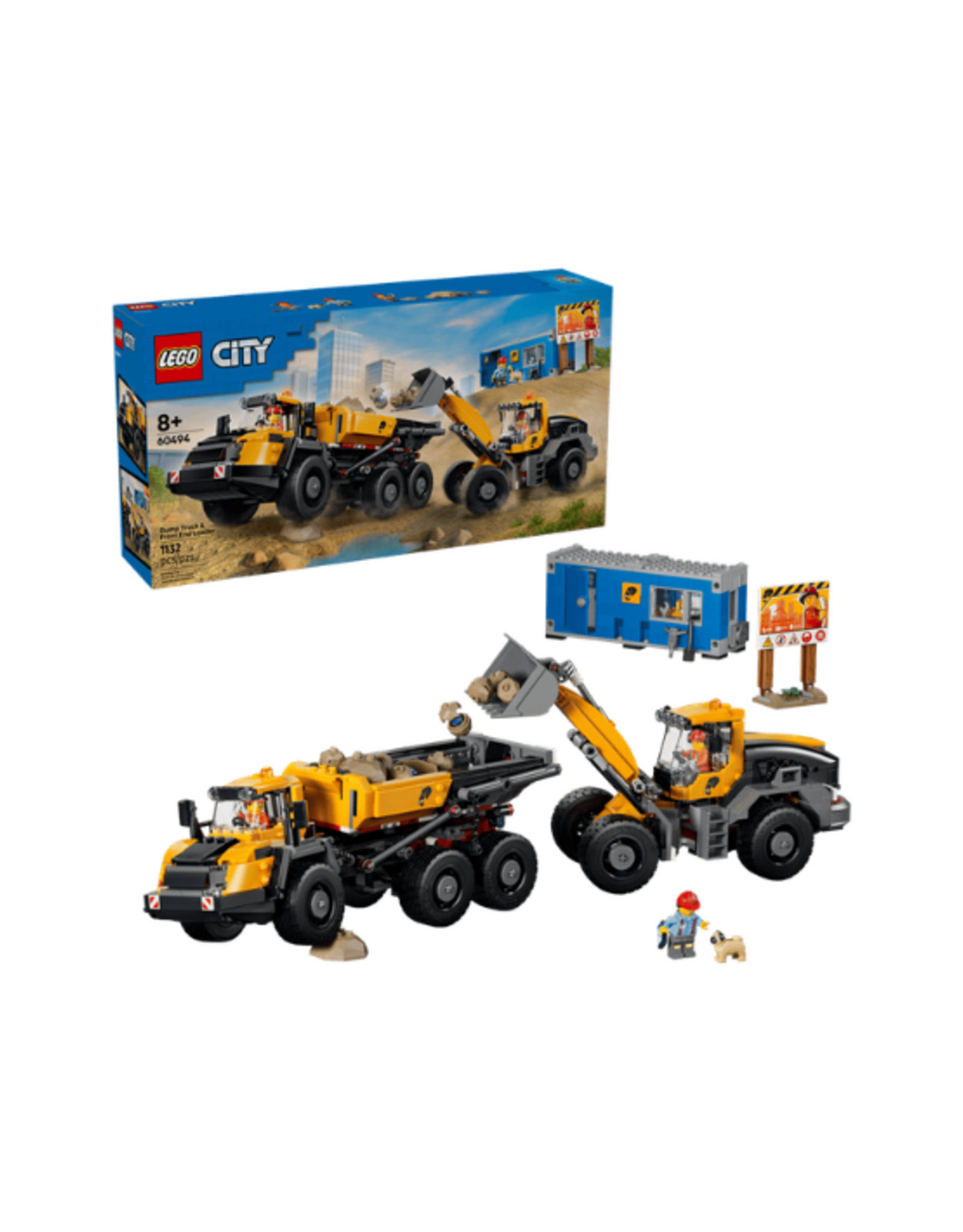 Lego Lego - City - 60494 - Dump Truck & Front End Loader