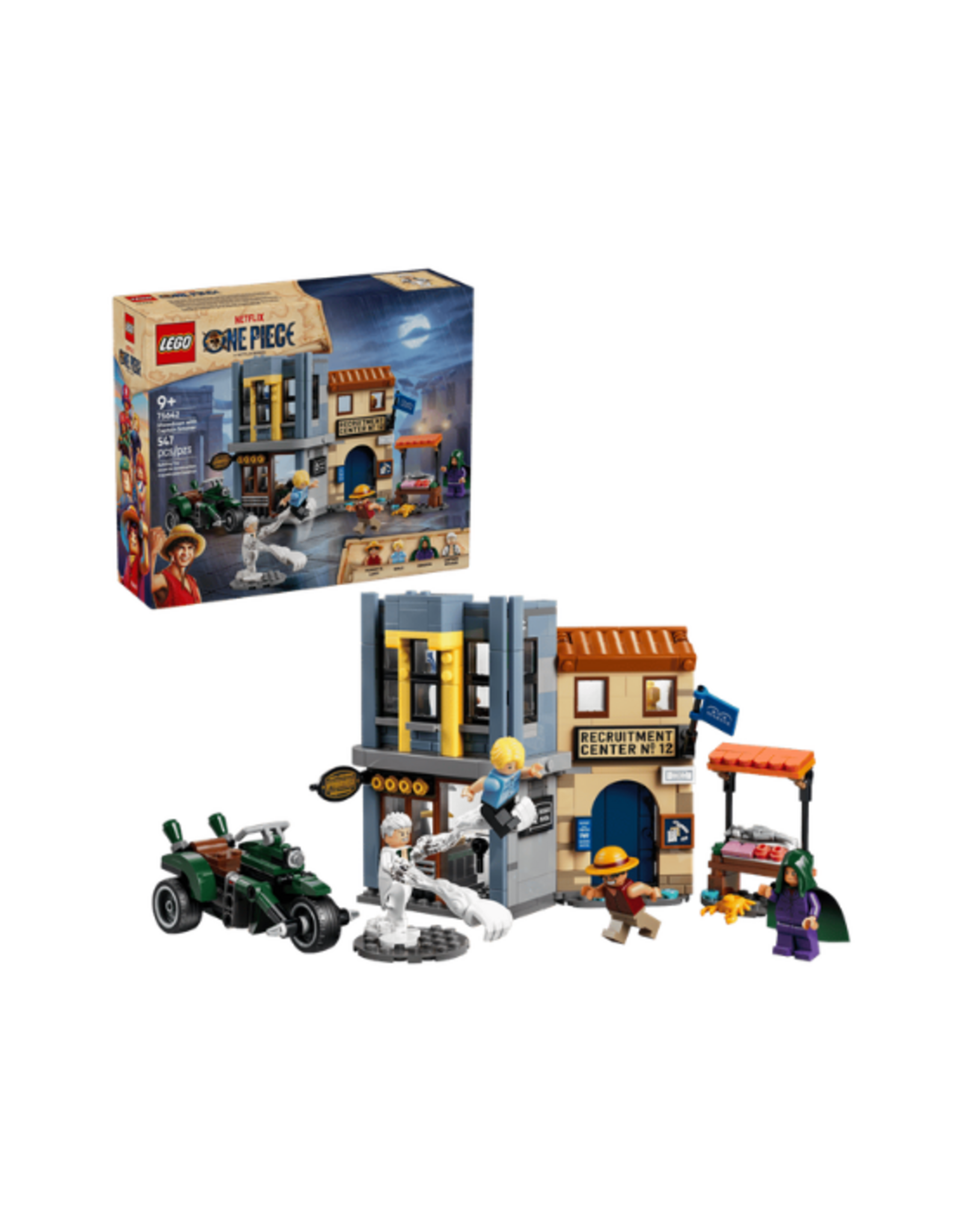 Lego Lego - One Piece - 75642 - Showdown with Captain Smoker