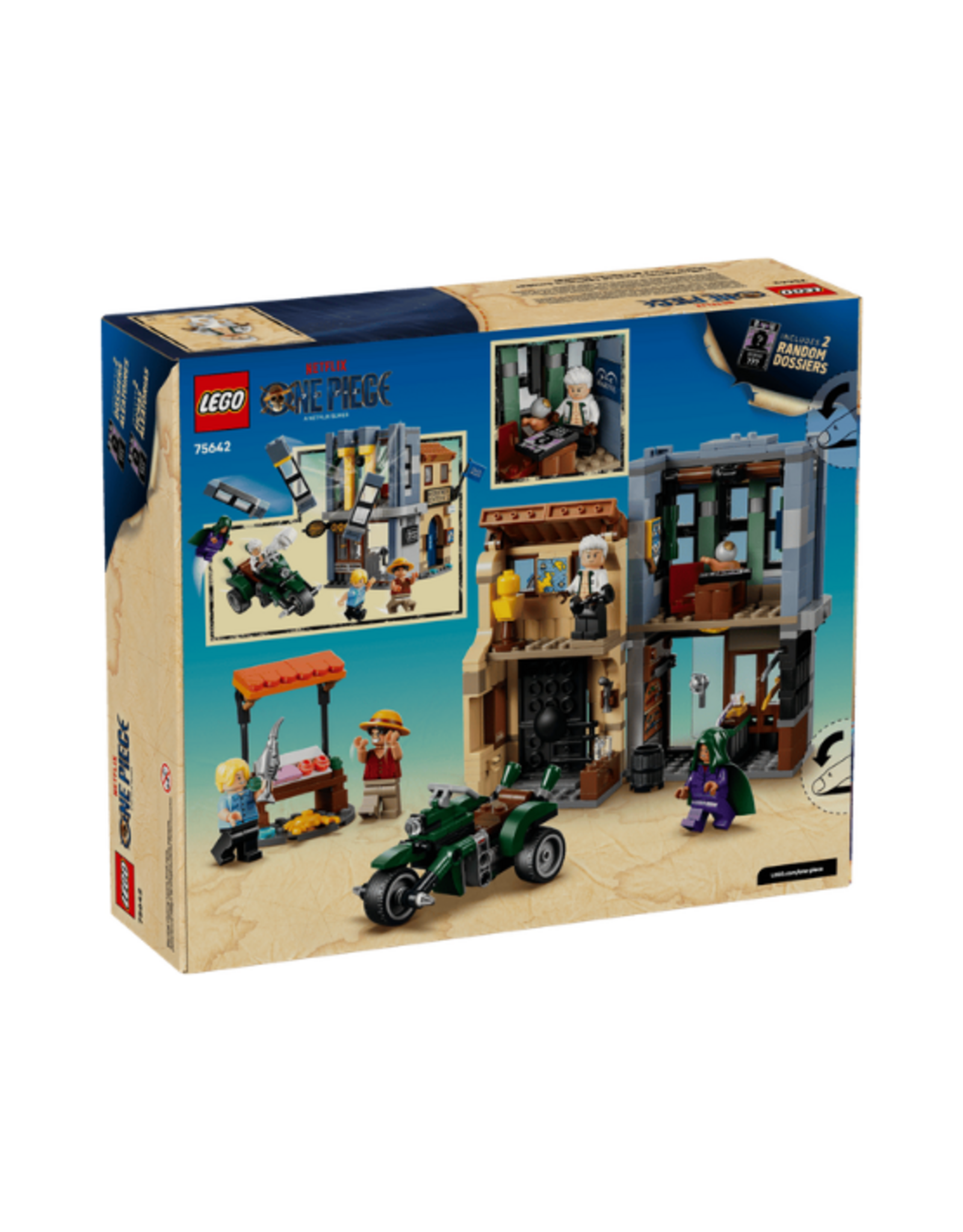 Lego Lego - One Piece - 75642 - Showdown with Captain Smoker