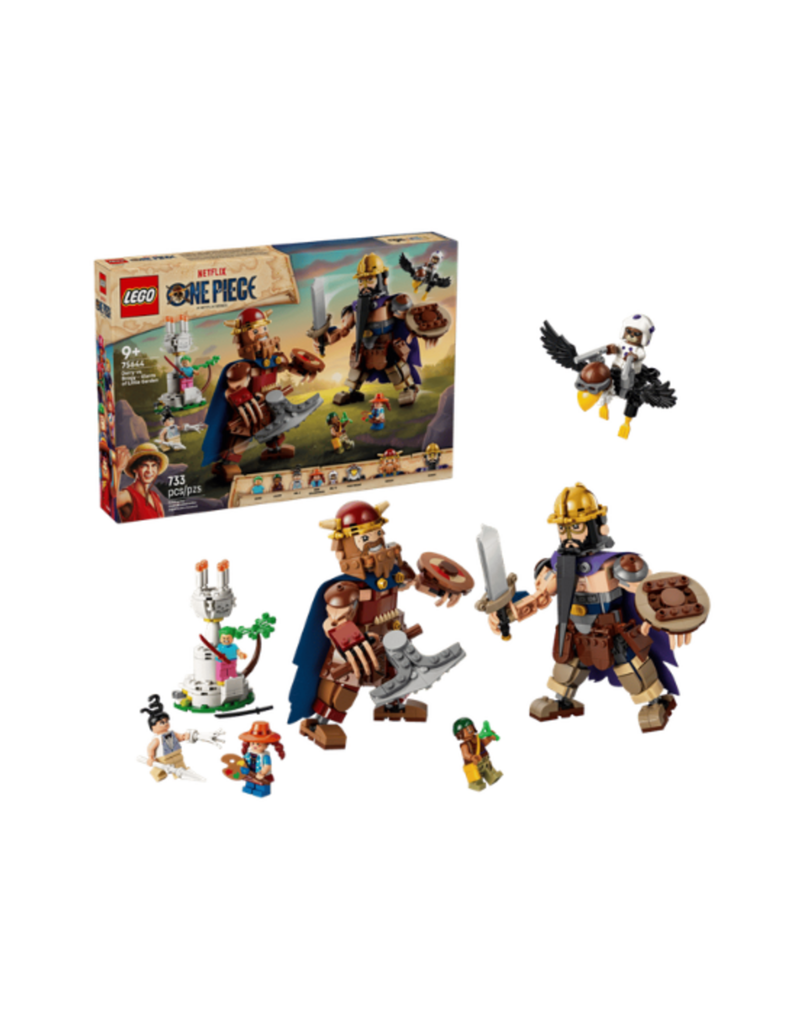 Lego Lego - One Piece - 75644 - Dorry vs. Brogy – Giants of Little Garden