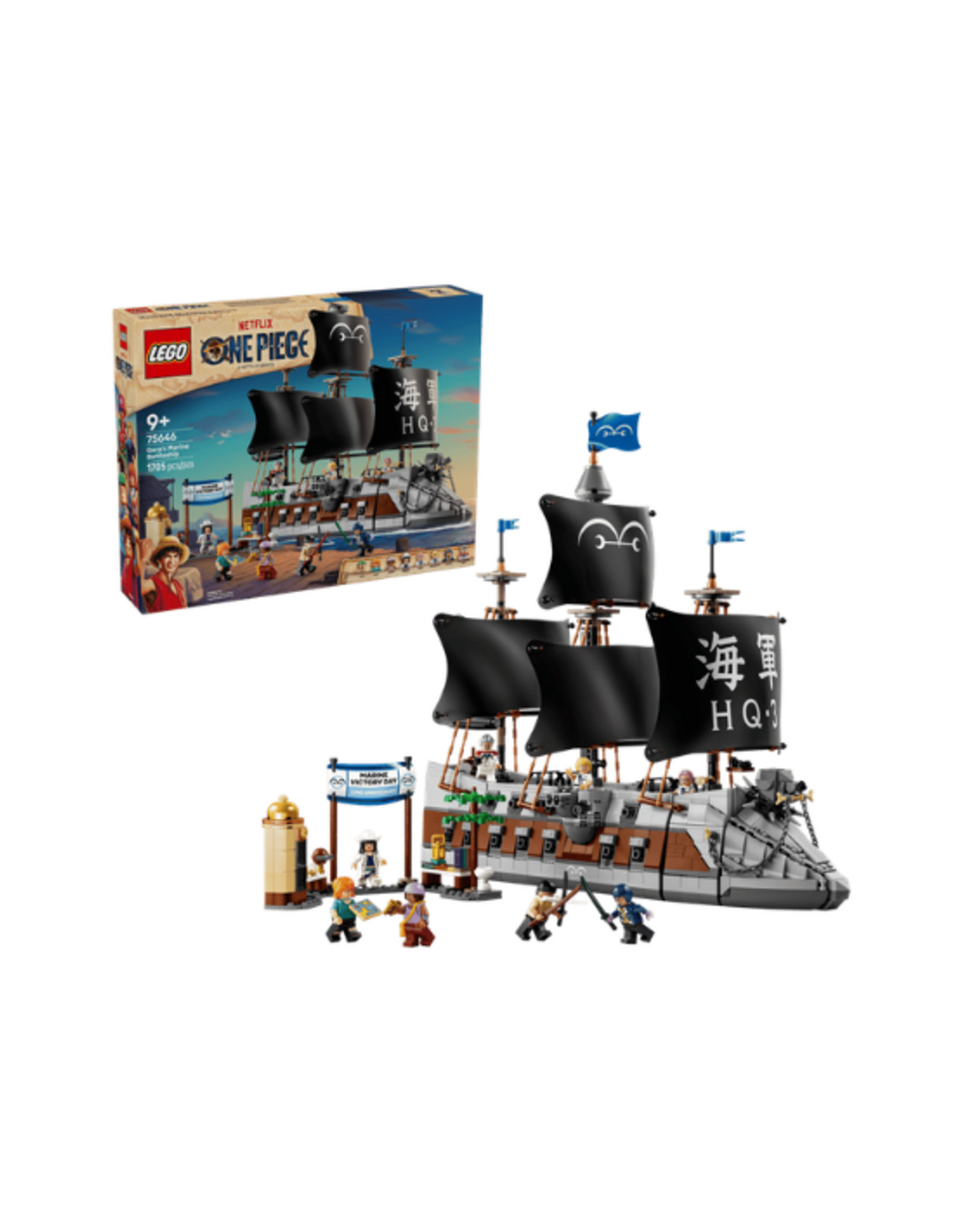 Lego Lego - One Piece - 75646 - Garp's Marine Battleship