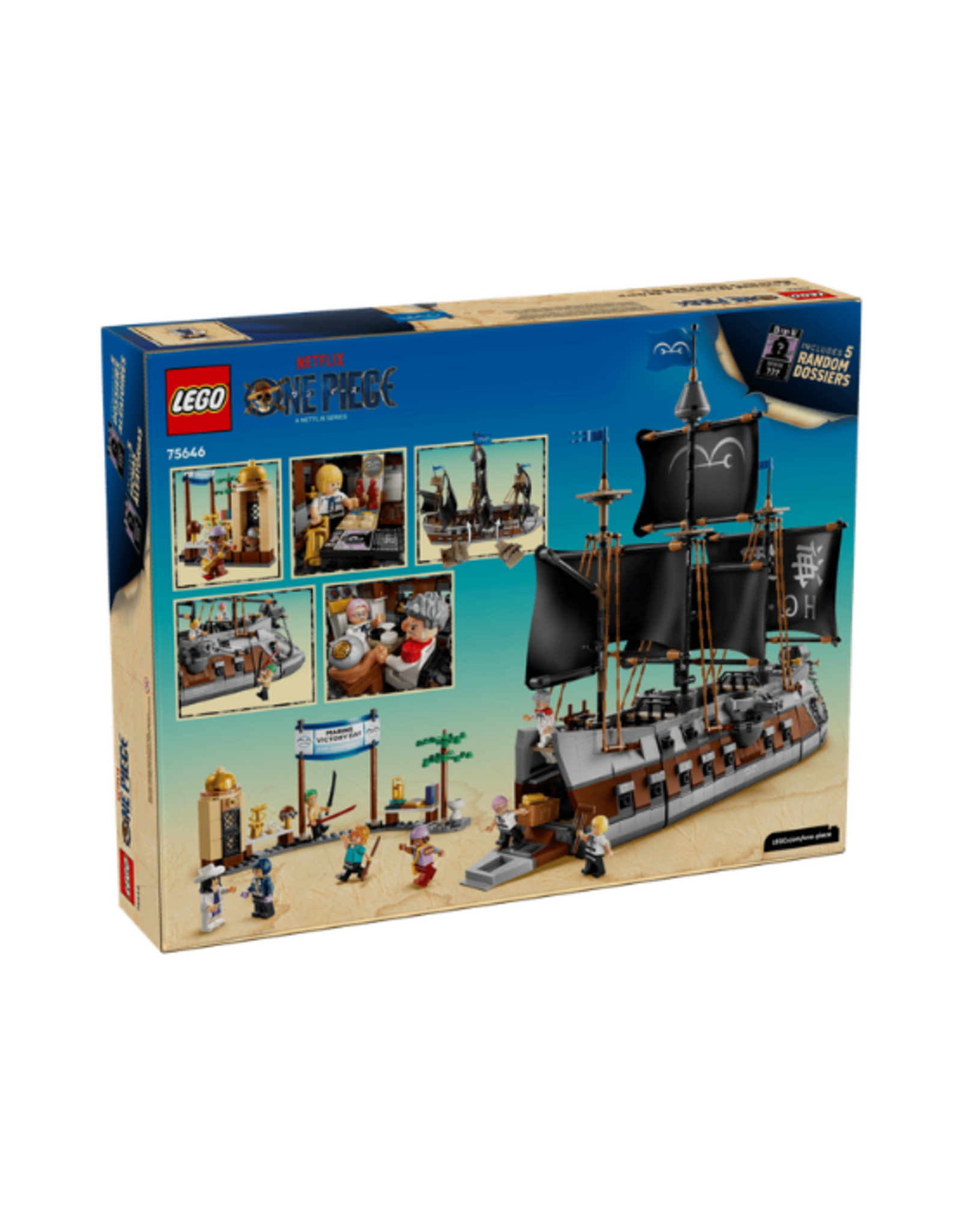 Lego Lego - One Piece - 75646 - Garp's Marine Battleship