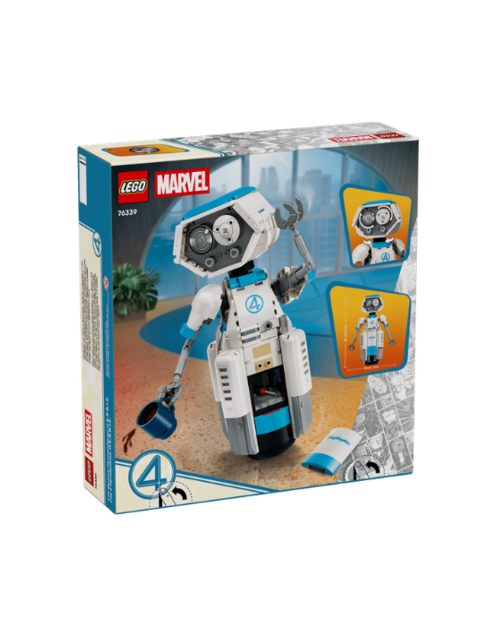 Lego Lego - Marvel - 76339 -  The Fantastic Four H.E.R.B.I.E.