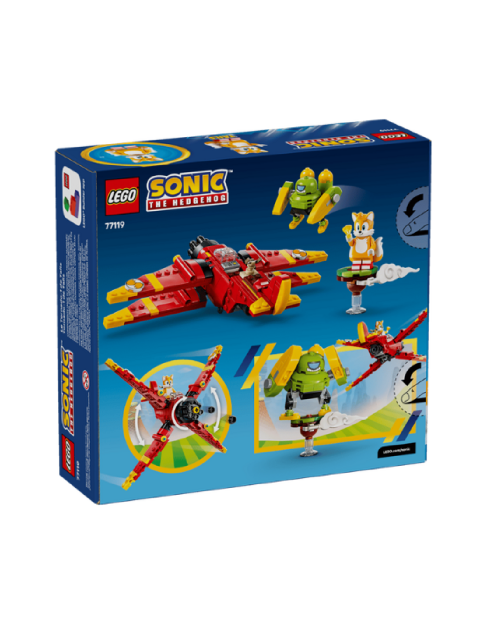 Lego Lego - Sonic the Hedgehog - 77119 - Tails' Tornado-1