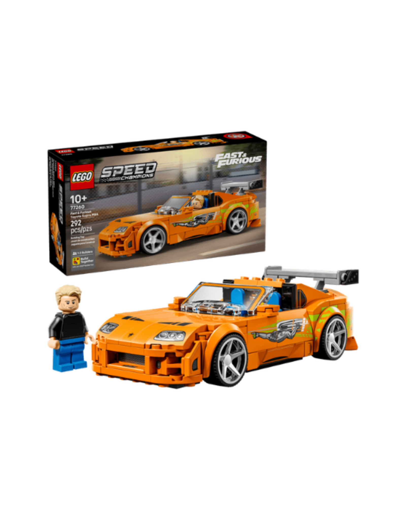 Lego Lego - Speed Champions - 77260 - The Fast and The Furious Toyota Supra MK4