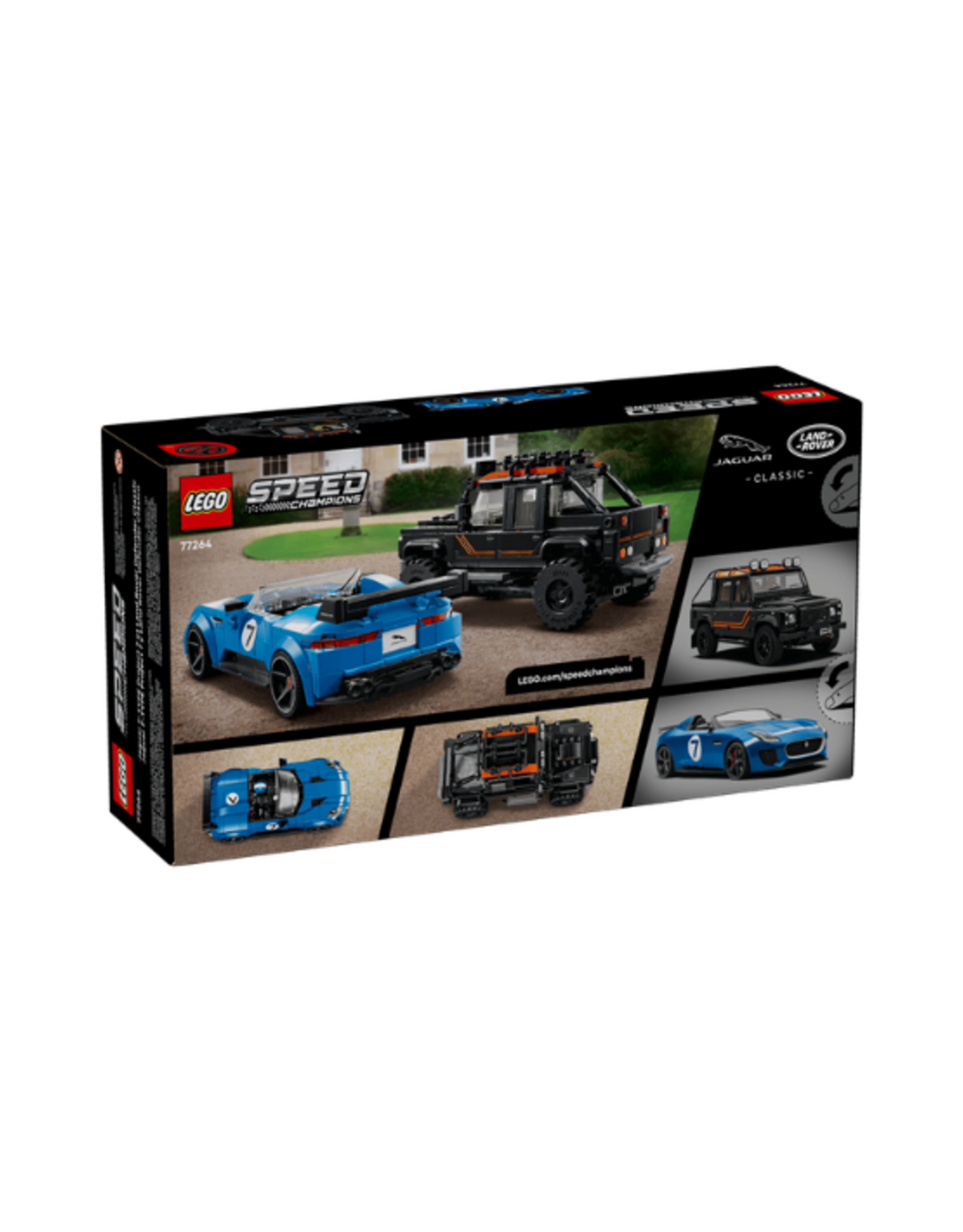 Lego Lego - Speed Champions - 77264 - Jaguar Project 7 & Land Rover Defender