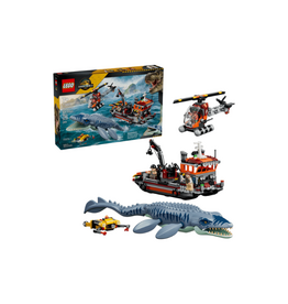 Lego Jurassic World 77983 Mosasaurus Dinosaur Boat Attack