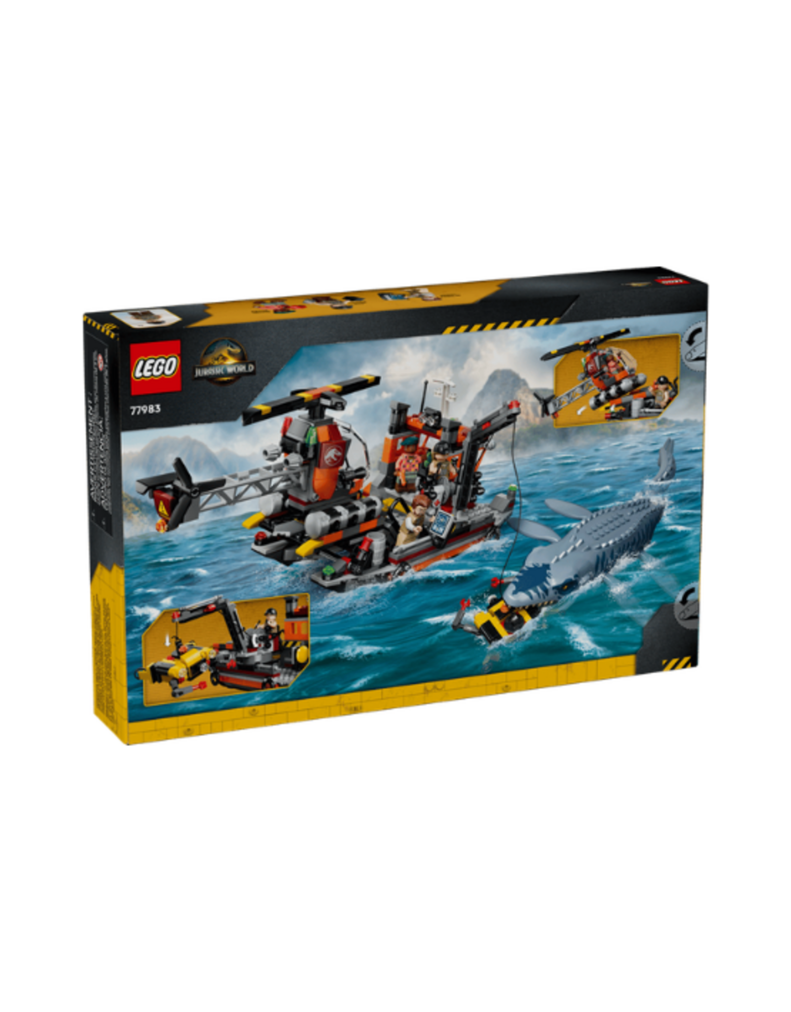 Lego Lego - Jurassic World - 77983 - Mosasaurus Dinosaur Boat Attack