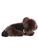 Aurora Aurora - Miyoni Tots - 10" Sleepy Chocolate Lab Pup