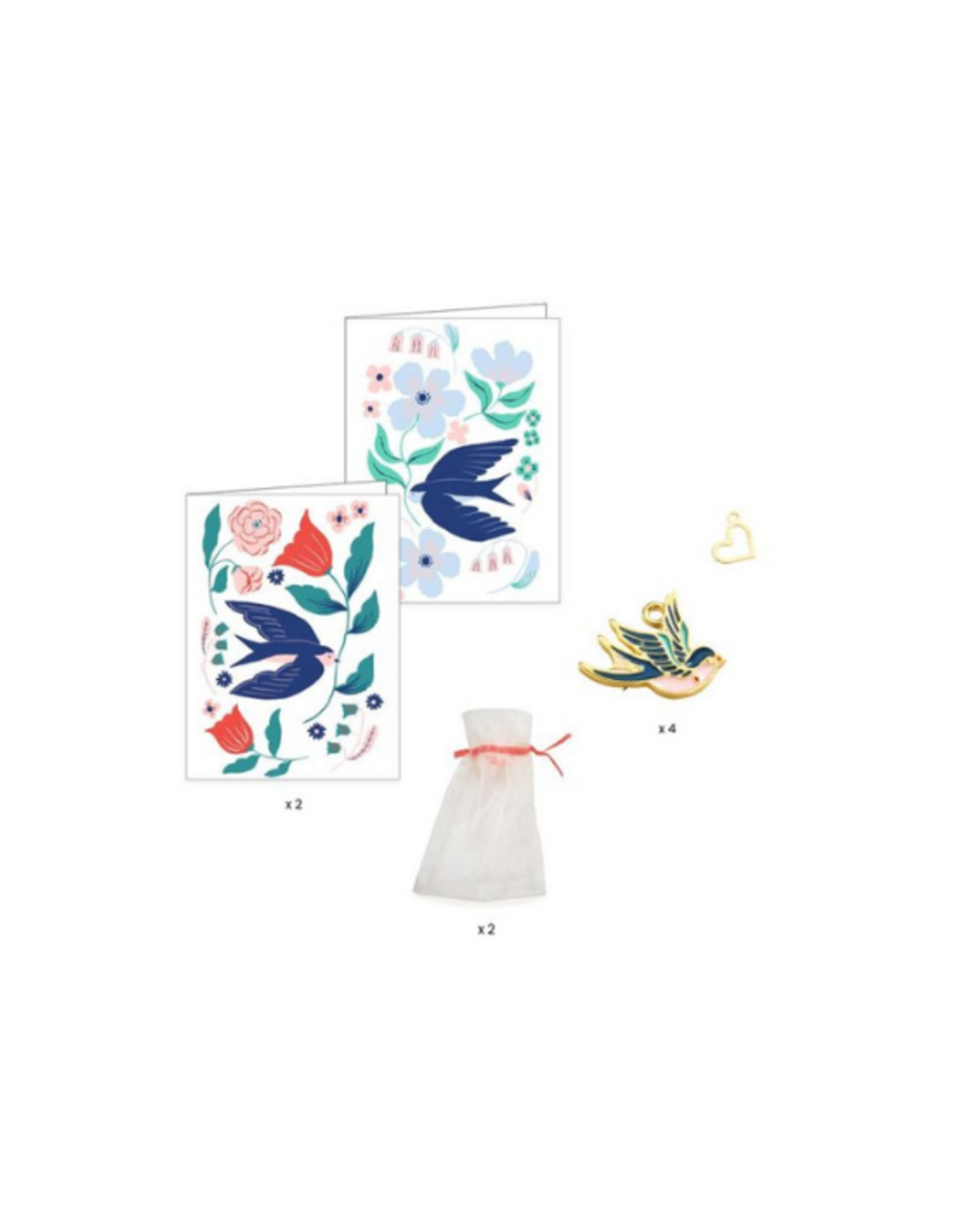 Djeco Djeco - You & Me Bird Ribbons