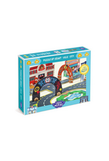 Djeco Djeco - Crazy Motors / Puzzle'Up City-Giant- 33 pcs