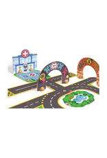 Djeco Djeco - Crazy Motors / Puzzle'Up City-Giant- 33 pcs