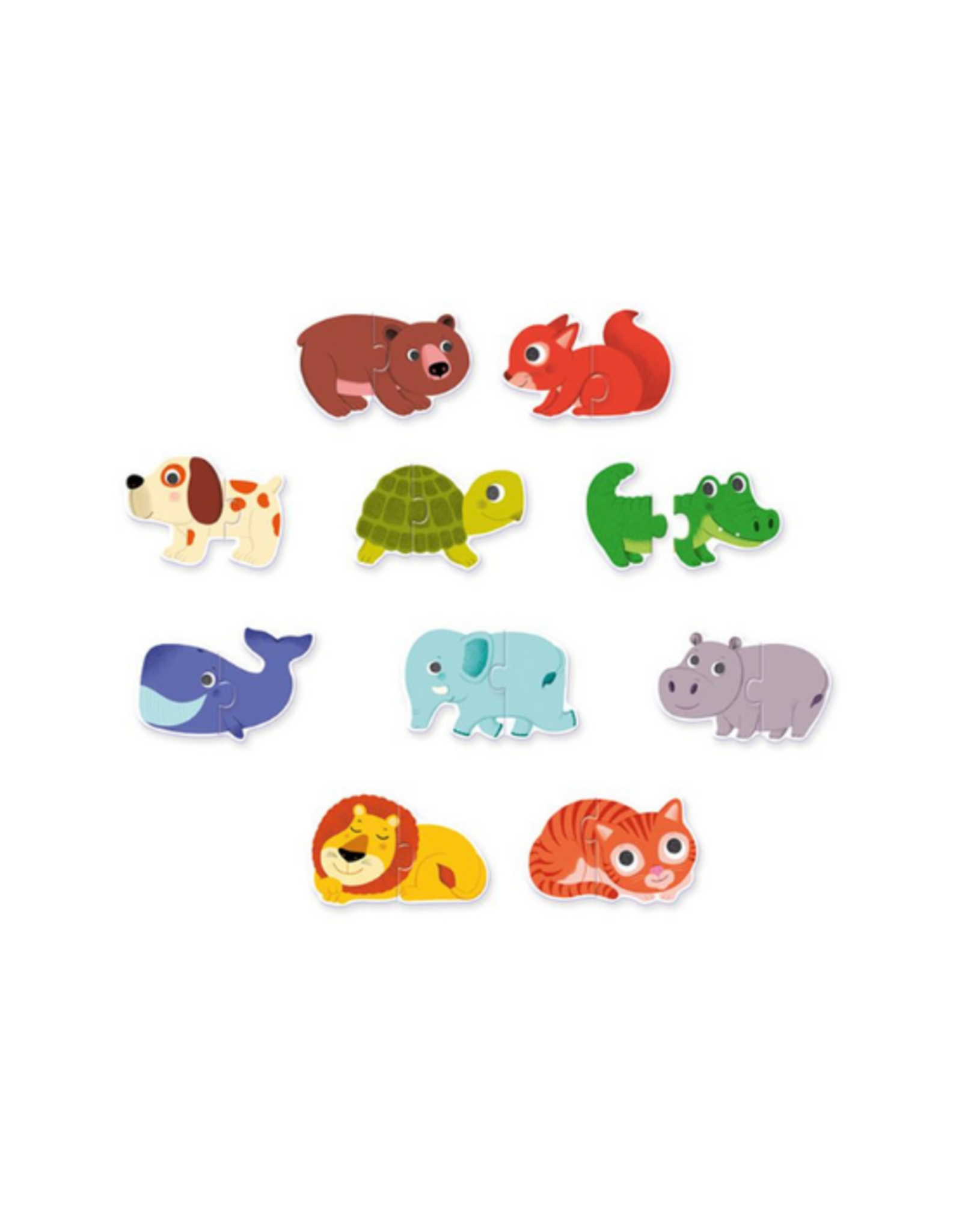 Djeco Djeco - Puzzle Duo / Animals