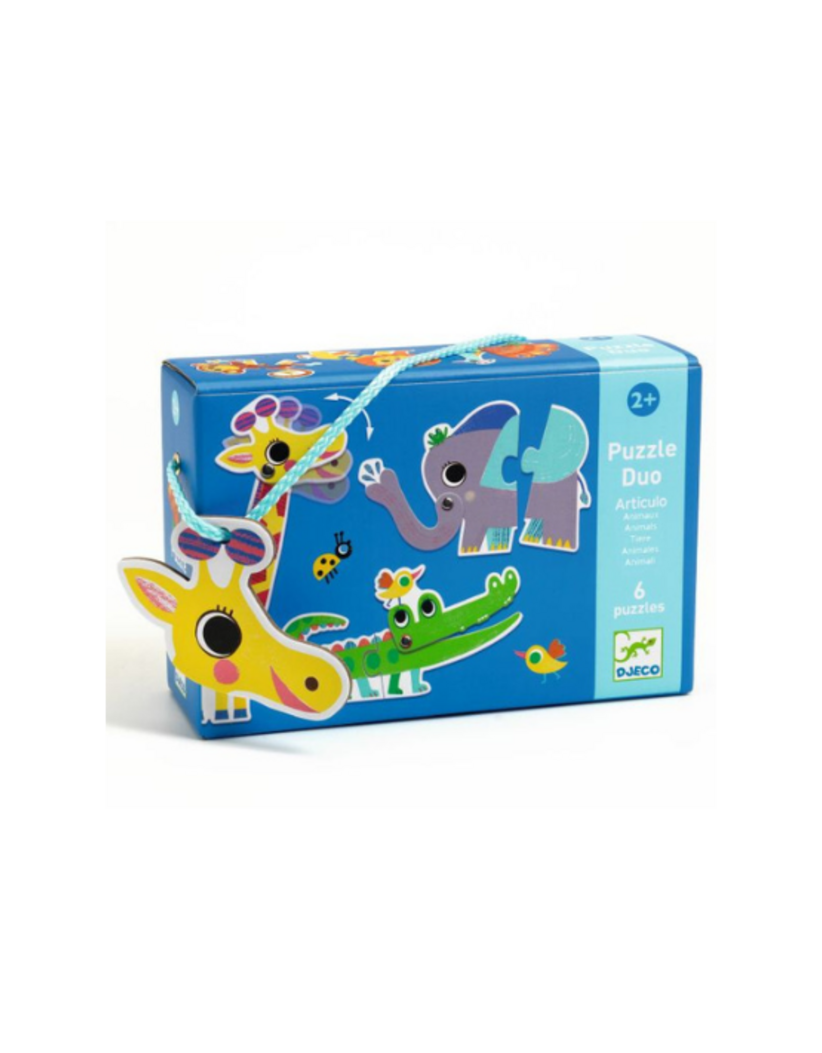 Djeco Djeco - Puzzle Duo/ Articulo Animals