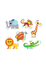 Djeco Djeco - Puzzle Duo/ Articulo Animals
