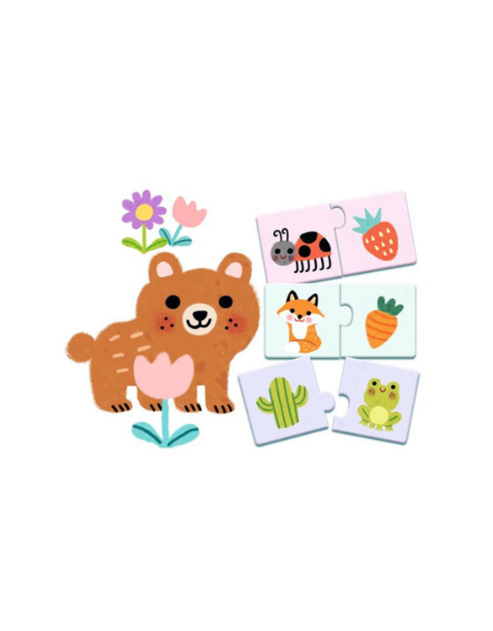Djeco Djeco - Puzzle Duo / Colours