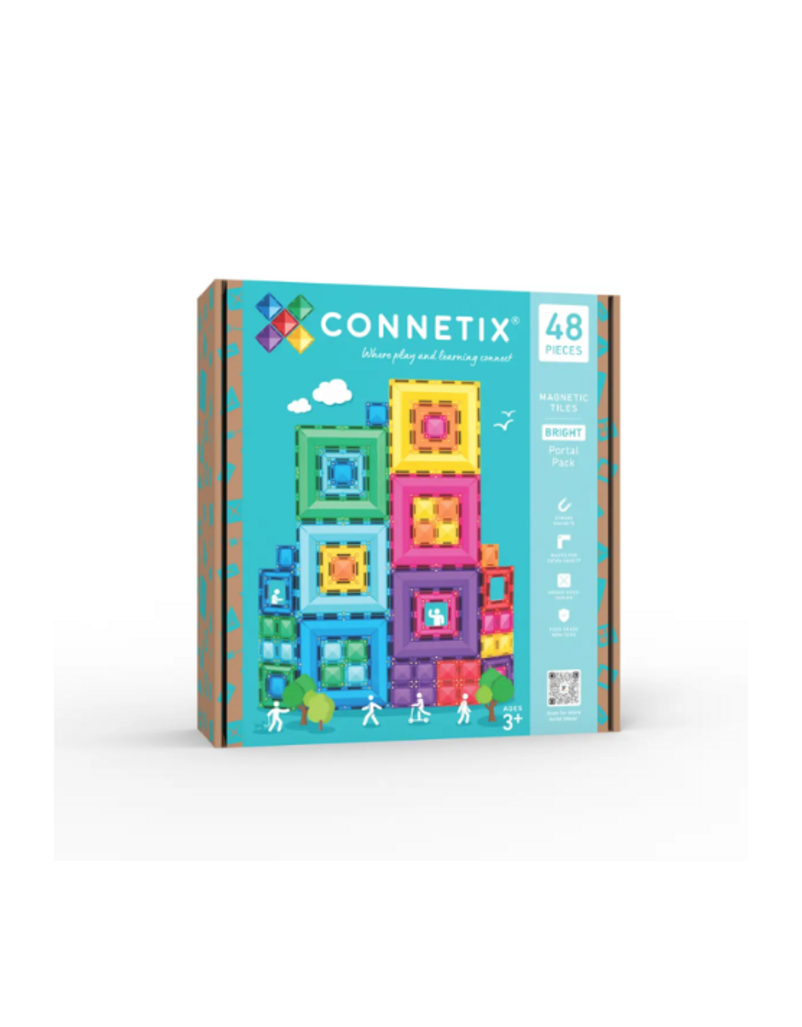 Connetix Connetix - Bright Portal Pack 48 pc