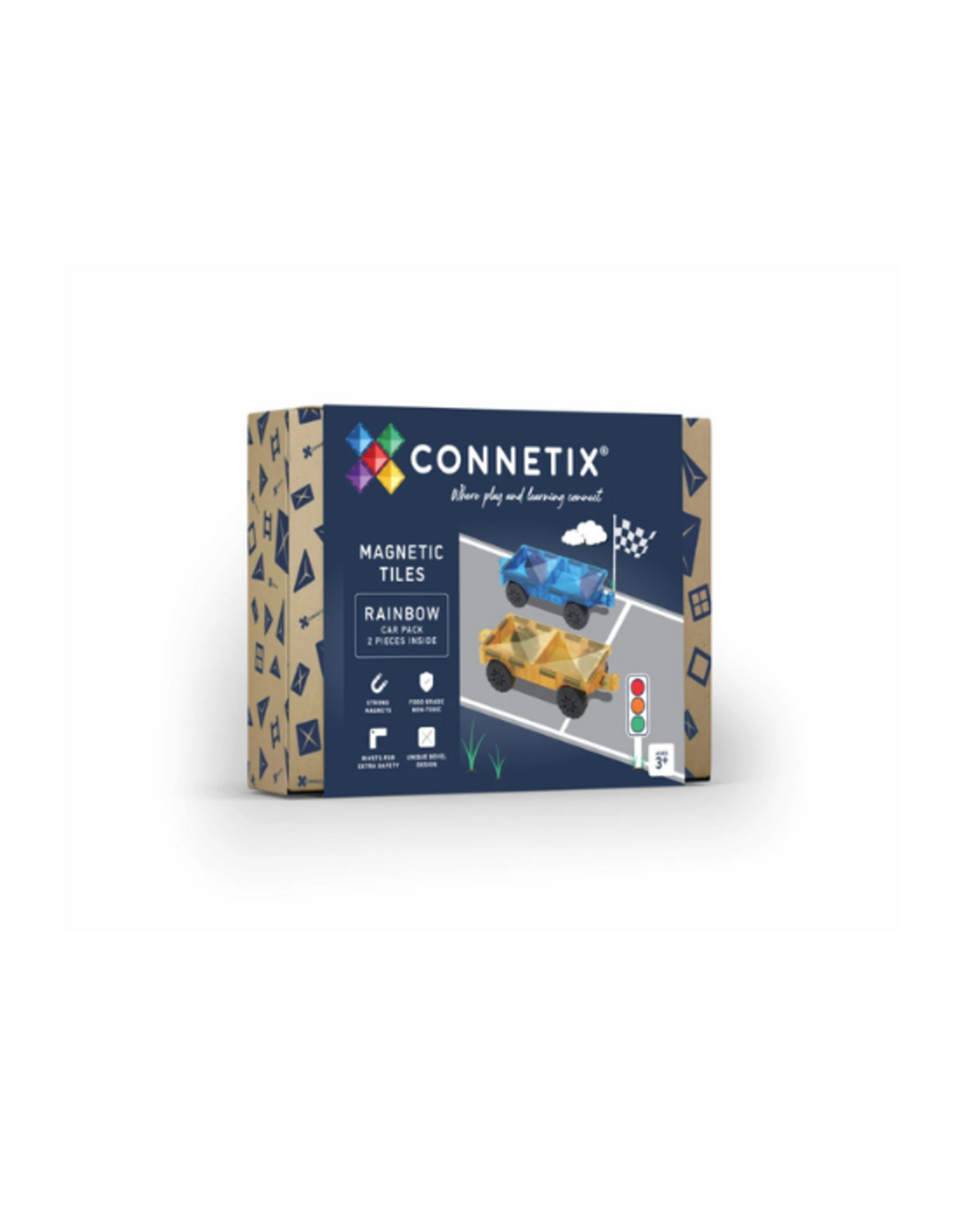 Connetix Connetix - Rainbow Car Pack 2 pc