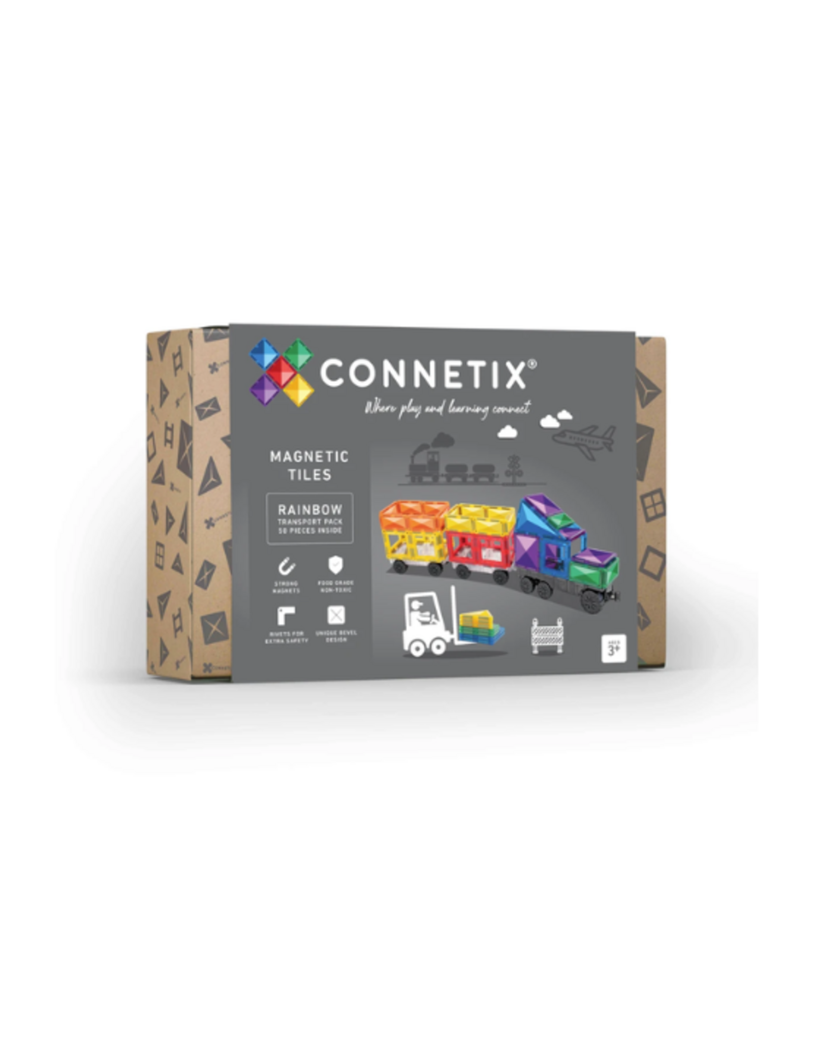 Connetix Connetix - Rainbow Transport Pack 50 pc