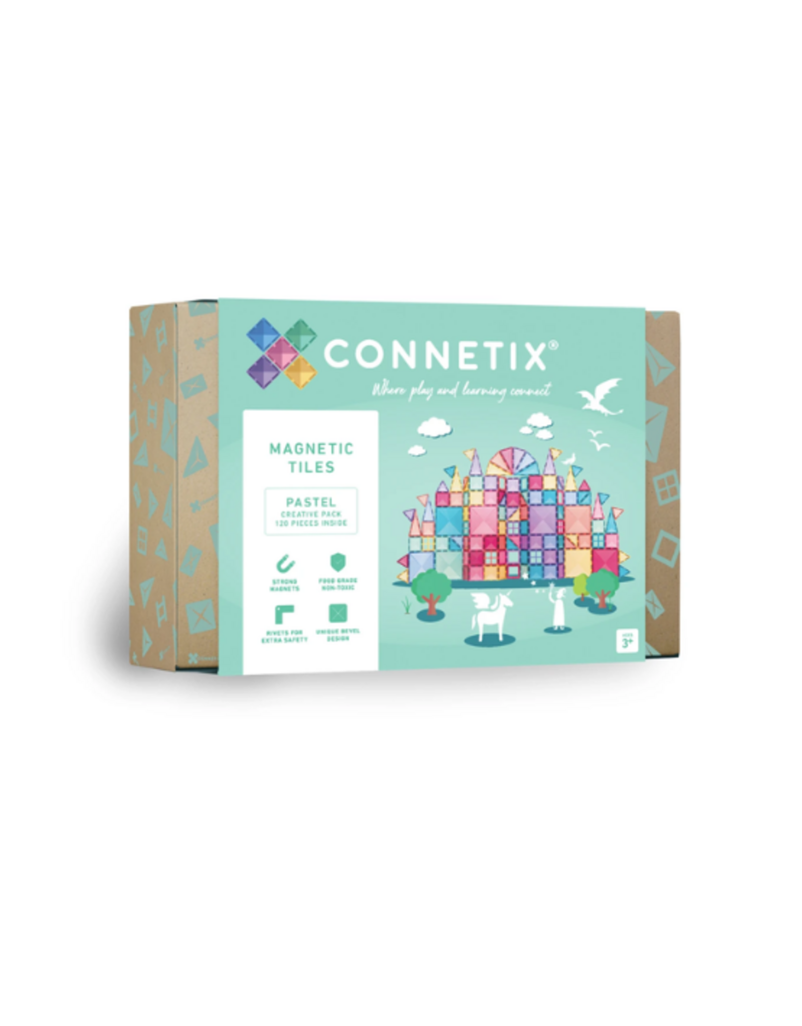 Connetix Connetix - Pastel Creative Pack 120 pc