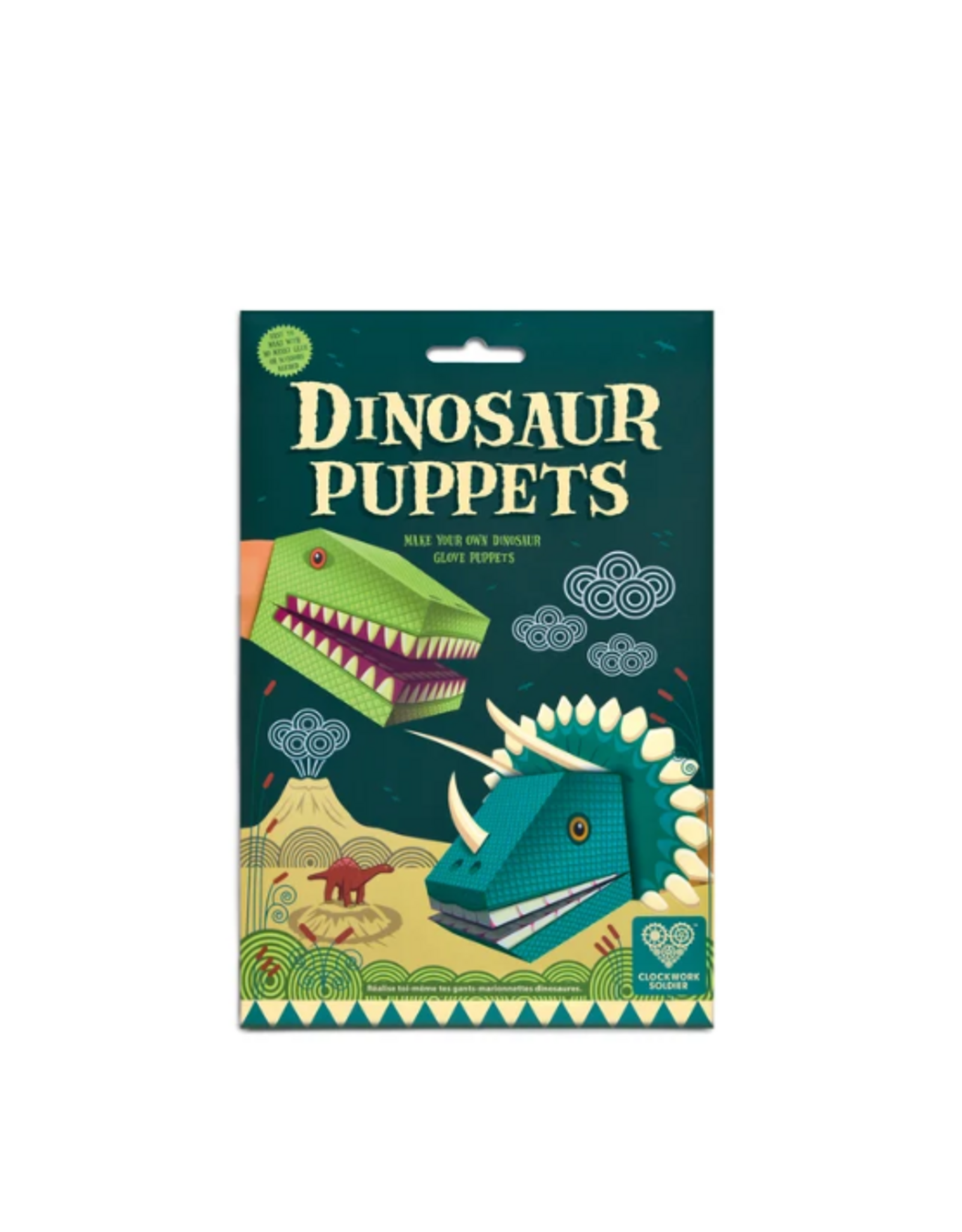 Clockwork Soldier Clockwork Soldier - Create Your Own Dinosaur Puppets Craft Kit