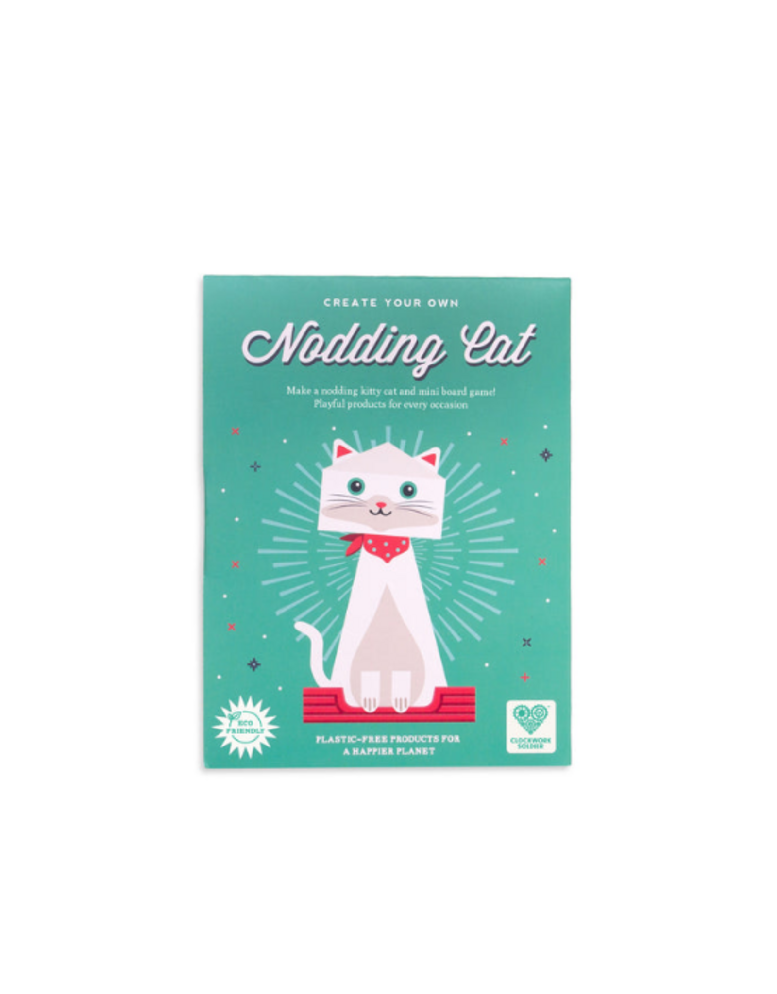 Clockwork Soldier Clockwork Soldier - Create Your Own Nodding Cat Craft Kit