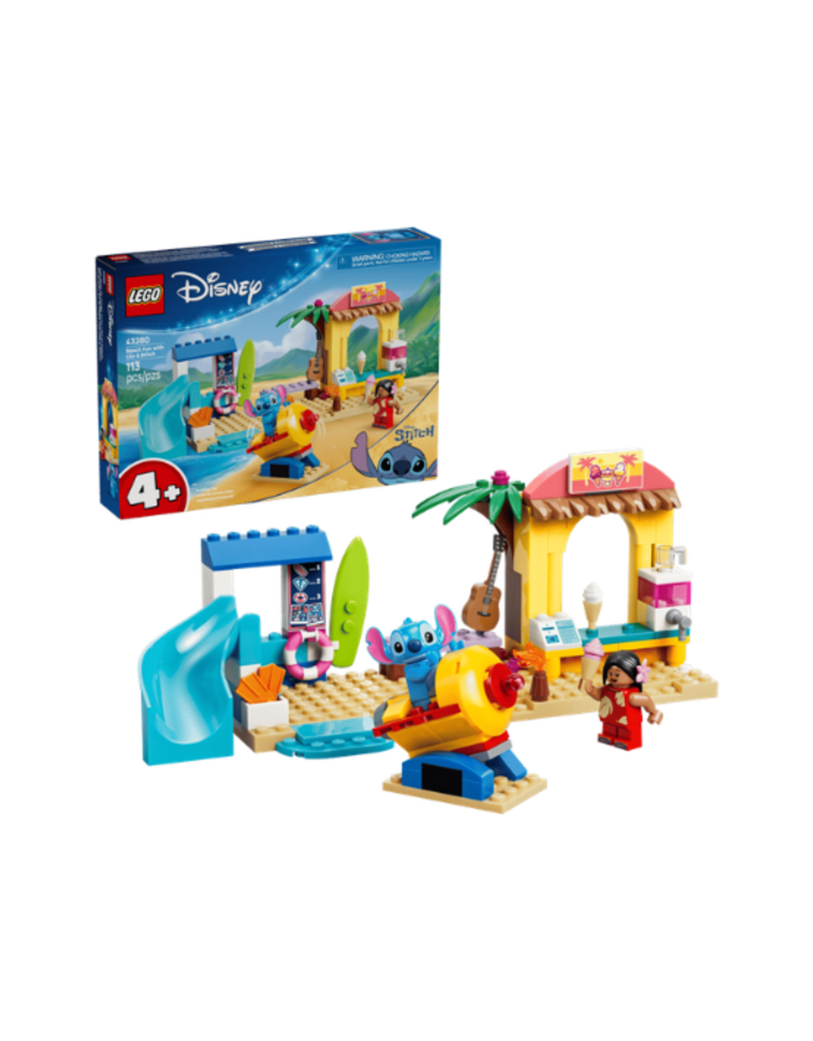Lego Lego - Disney - 43280 - Beach Fun with Lilo & Stitch
