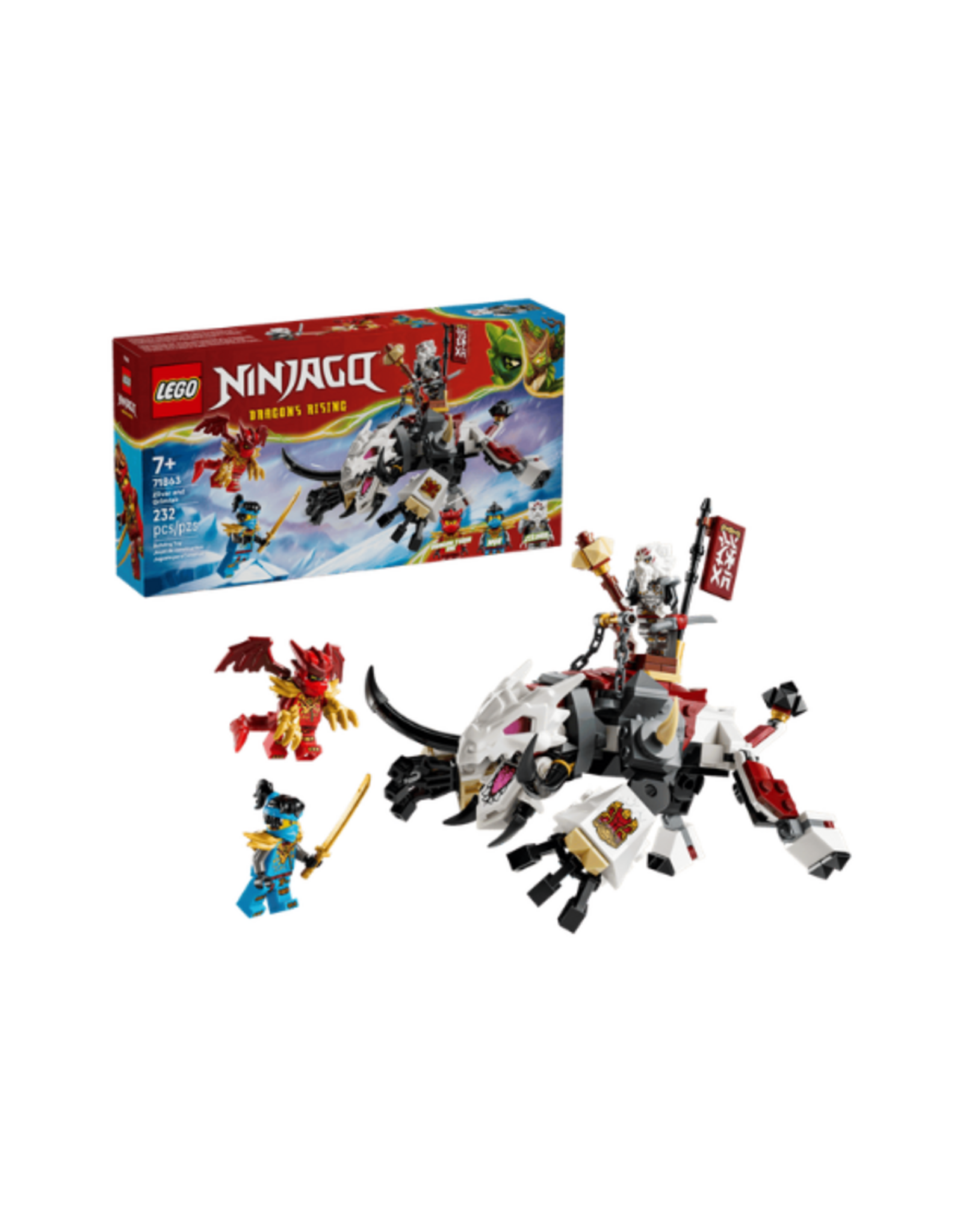 Lego Lego - Ninjago - 71863 - Zilvar and Grimtak the Dragon Beast