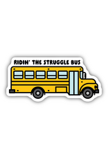 Stickers Northwest Inc. Stickers Northwest - Riding The Struggle Bus Sticker