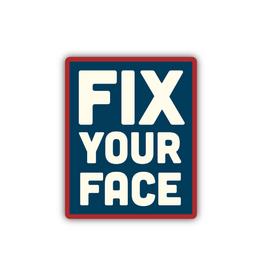 Stickers Northwest Inc. Stickers Northwest Fix Your Face Sticker