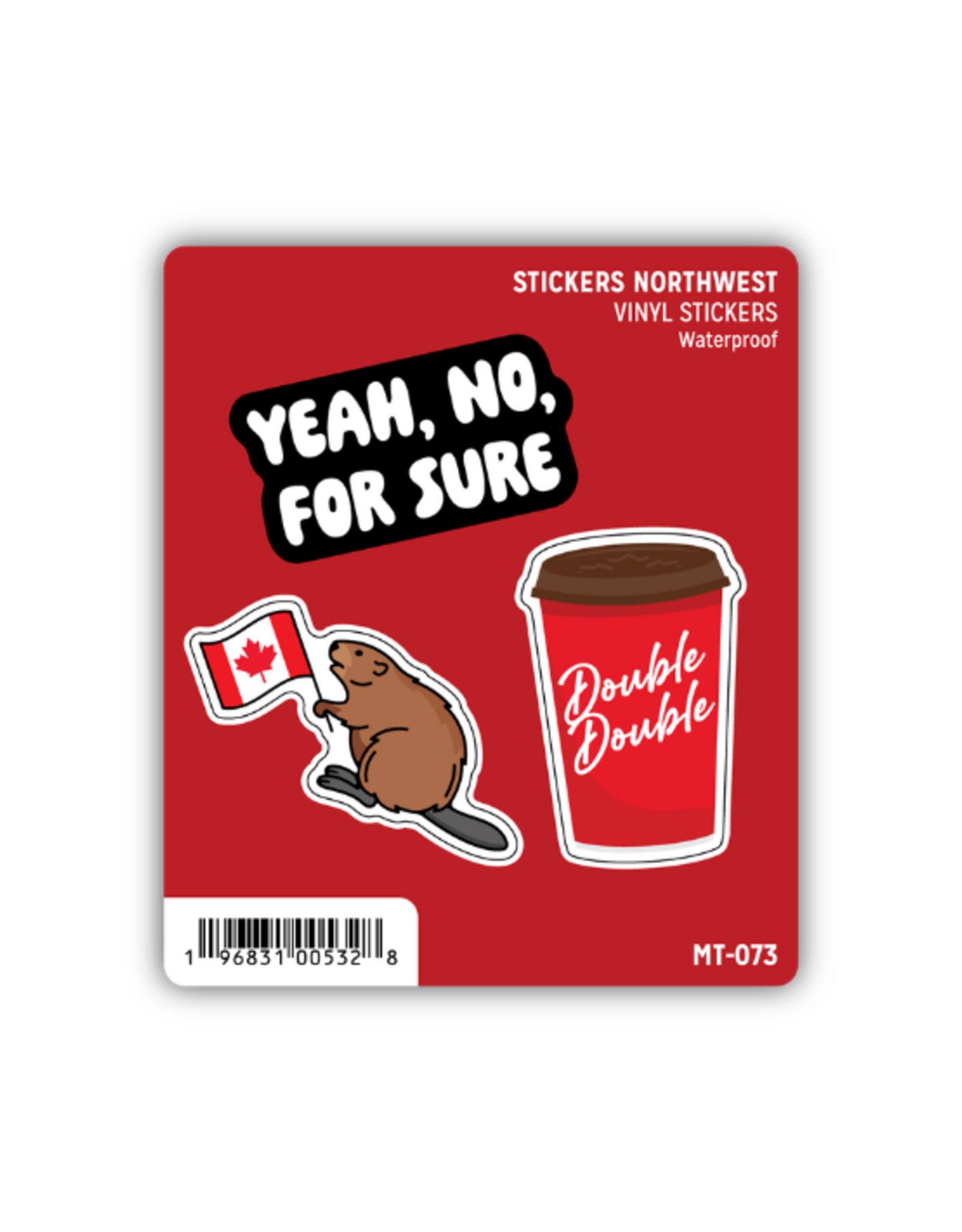Stickers Northwest Inc. Stickers Northwest - Canada Mini Trio Stickers