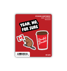Stickers Northwest Inc. Stickers Northwest Canada Mini Trio Stickers