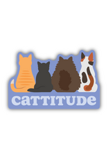 Stickers Northwest Inc. Stickers Northwest - Cattitude Sticker