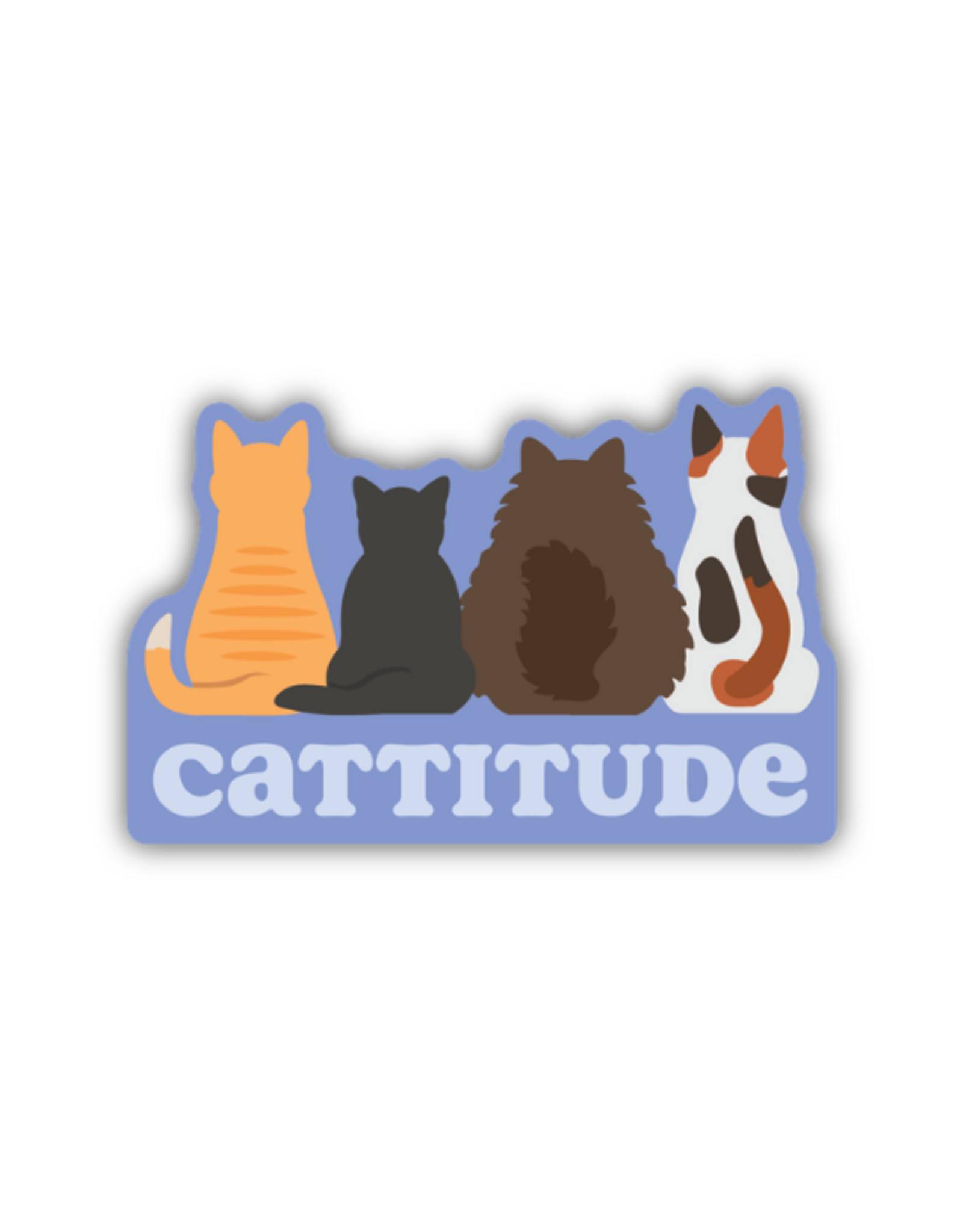 Stickers Northwest Inc. Stickers Northwest - Cattitude Sticker