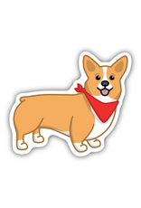 Stickers Northwest Inc. Stickers Northwest - Corgi With Bandana Sticker