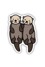 Stickers Northwest Inc. Stickers Northwest - Pair of Otters Sticker