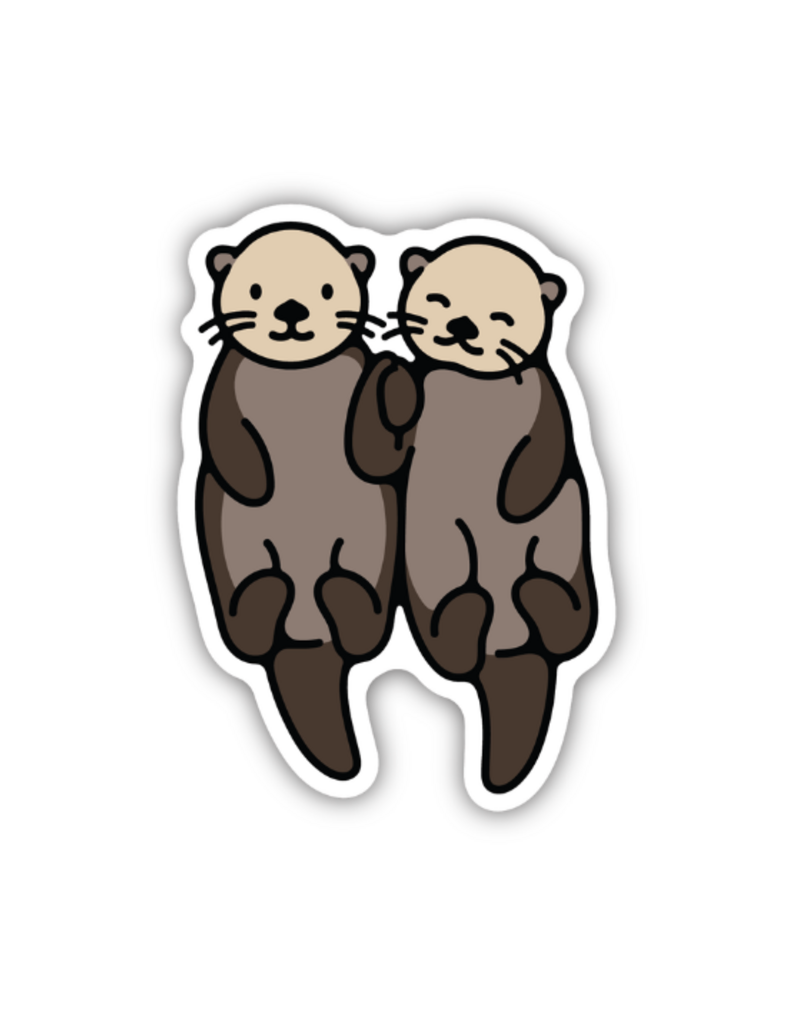 Stickers Northwest Inc. Stickers Northwest - Pair of Otters Sticker
