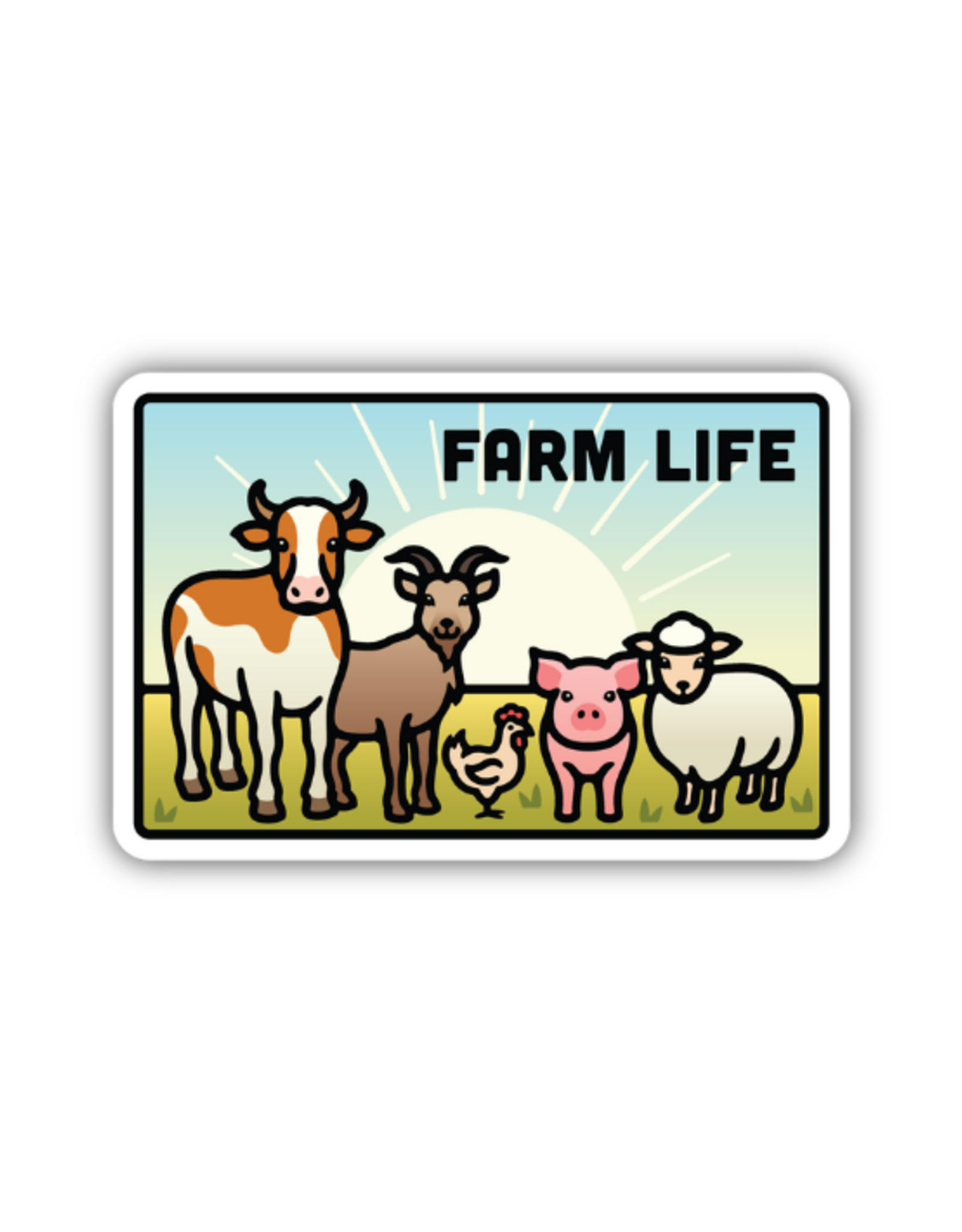 Stickers Northwest Inc. Stickers Northwest - Farm Life Animals Sticker
