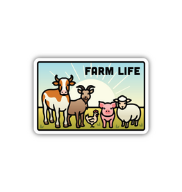 Stickers Northwest Inc. Stickers Northwest Farm Life Animals Sticker