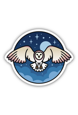 Stickers Northwest Inc. Stickers Northwest - Barn Owl Circle Sticker