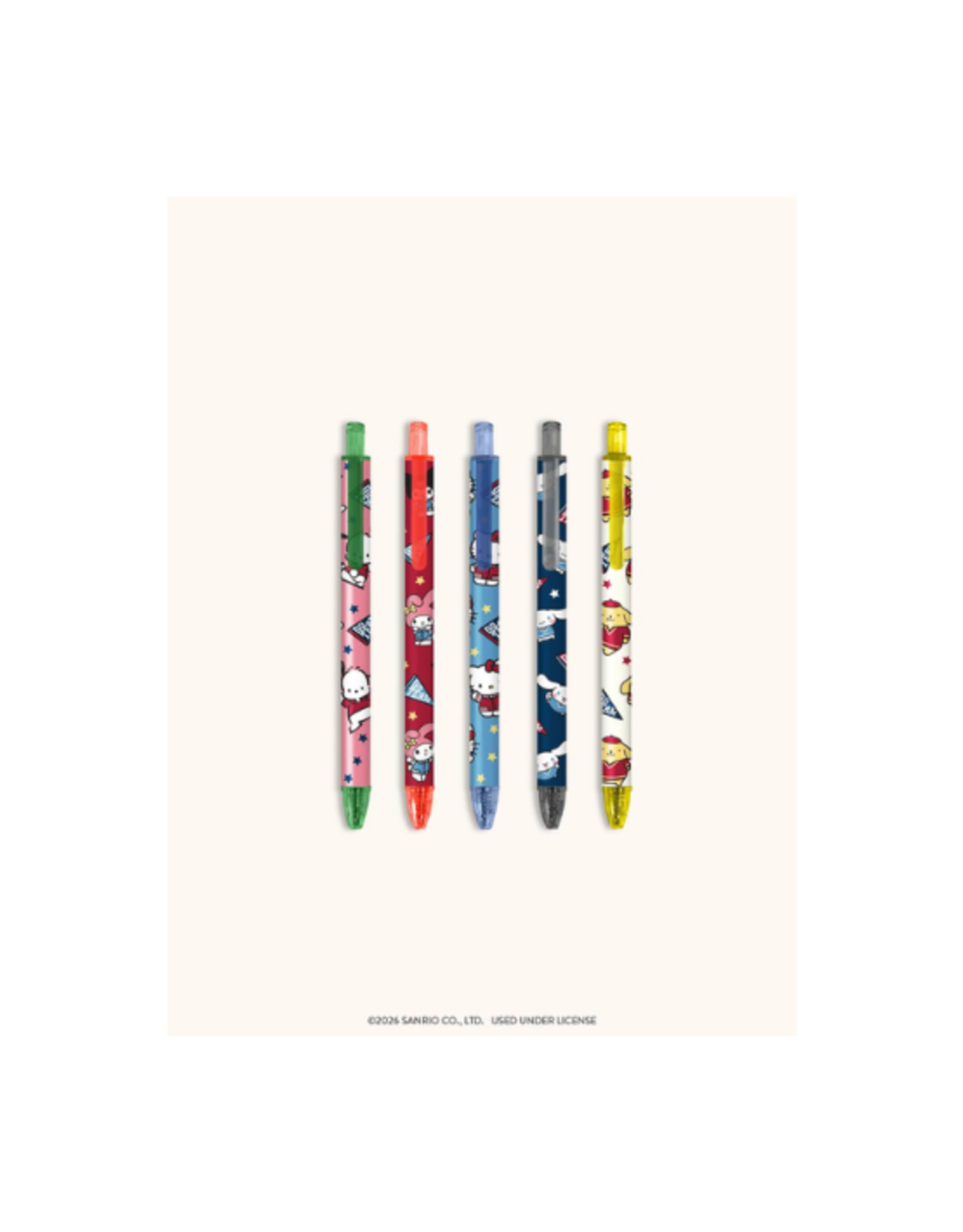 Studio Oh! Studio Oh! - Hello Kitty and Friends Soft-Touch Gel Pens