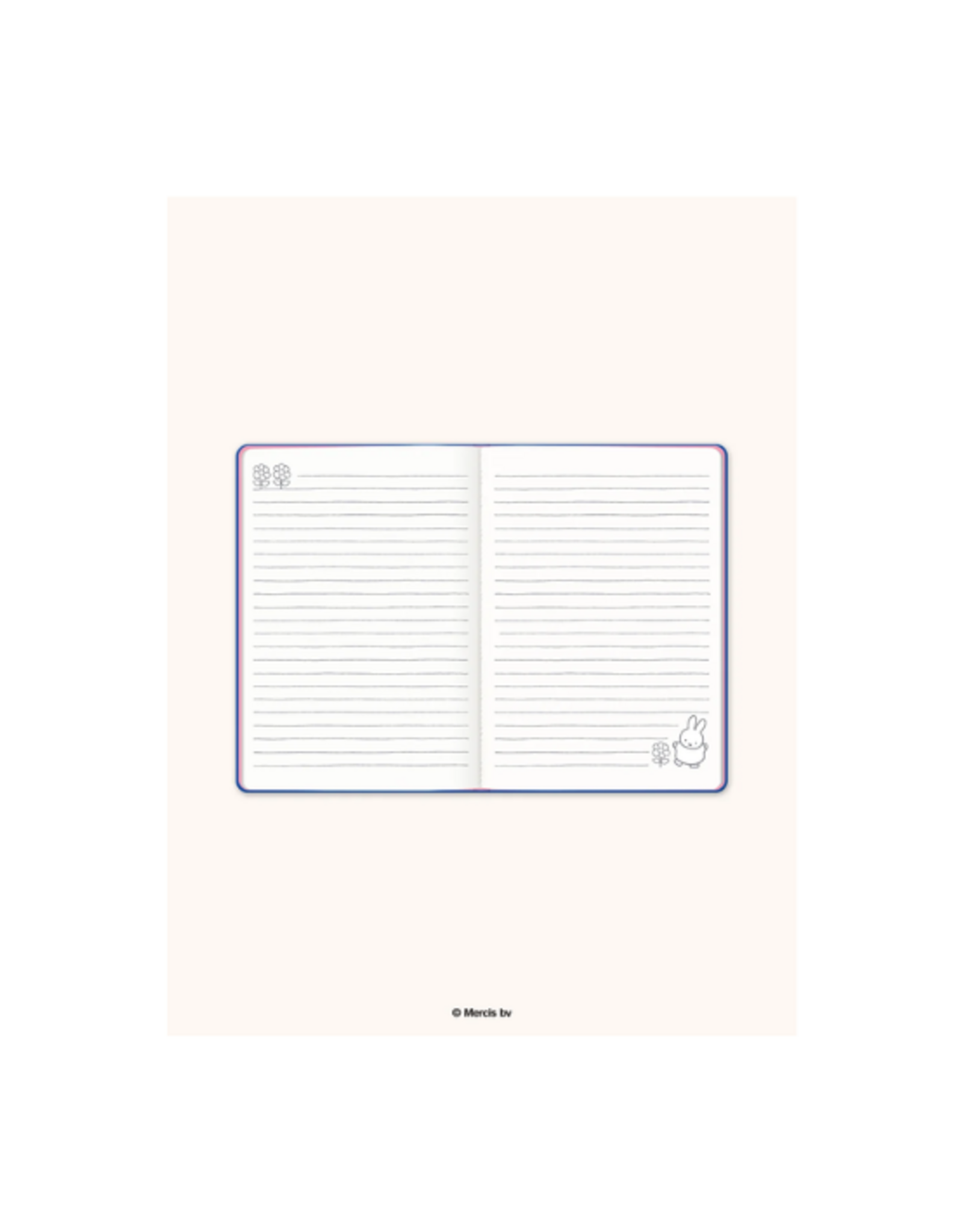 Studio Oh! Studio Oh! - Miffy Dreamy Petals Hardcover Notebook