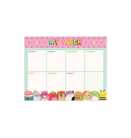 Studio Oh! Studio Oh! Back-to-Campus Squad Weekly Desk Pad Squishmallows