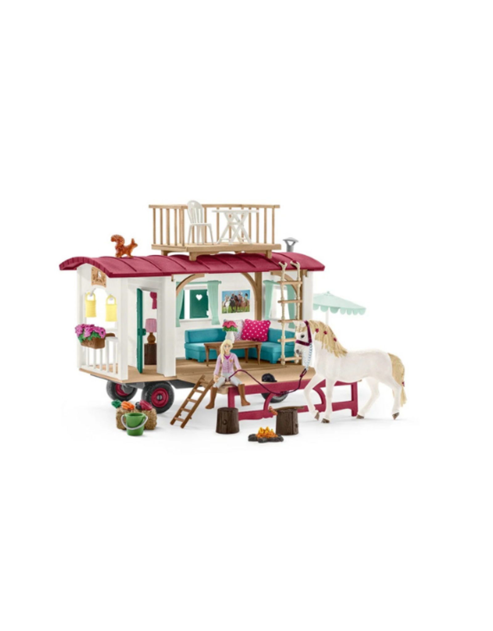 Schleich Schleich - Horse Club - 42593 - Caravan for Secret Club Meetings