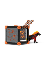 Schleich Schleich - Eldrador - 42674 - BattleCave Lava Hyena