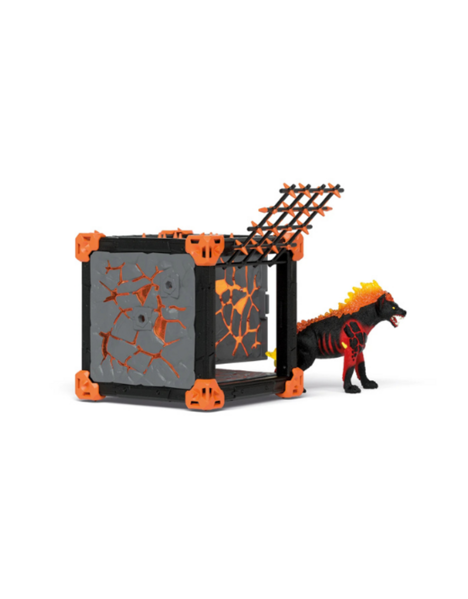 Schleich Schleich - Eldrador - 42674 - BattleCave Lava Hyena