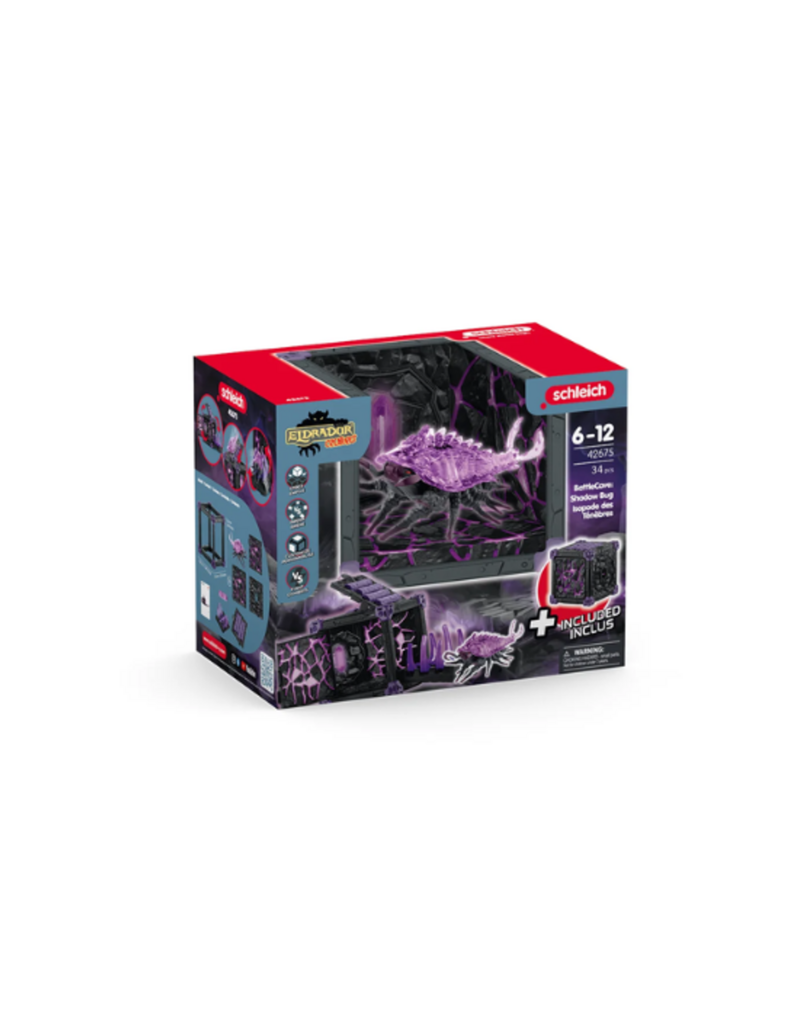 Schleich Schleich - Eldrador - 42675 - BattleCave Shadow Bug