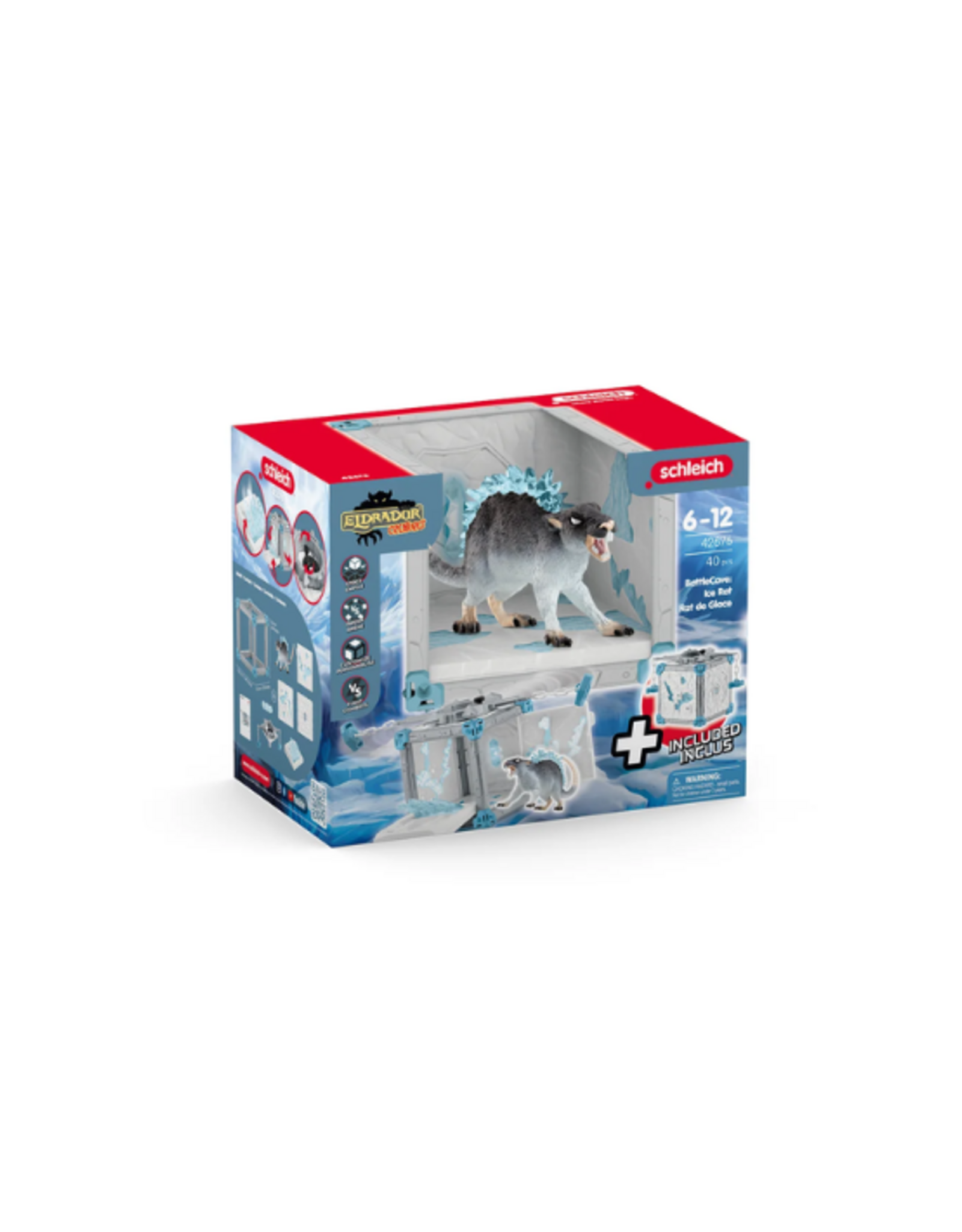Schleich Schleich - Eldrador - 42676 - BattleCave Ice Rat