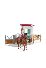 Schleich Schleich - Horse Club - 42710 - Horse Box with HORSE CLUB Hannah & Cayenne